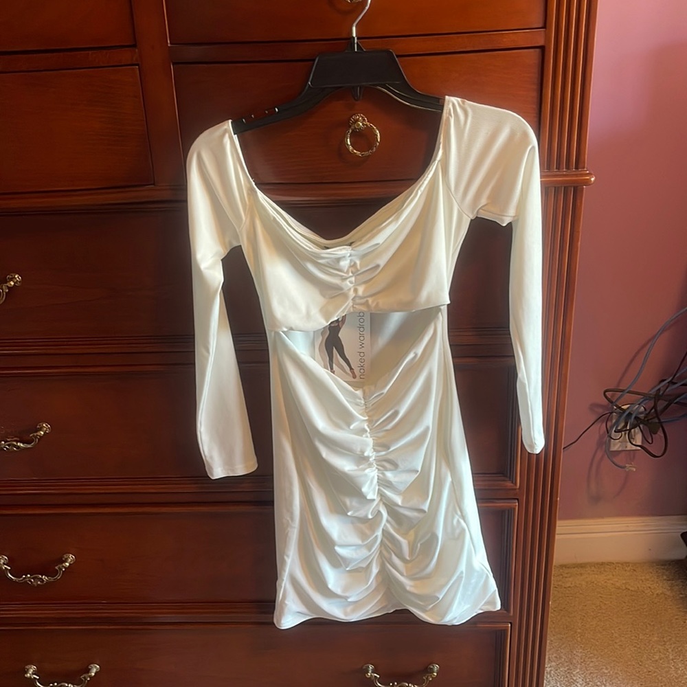 form naked wardrobe! Size large! Color white!